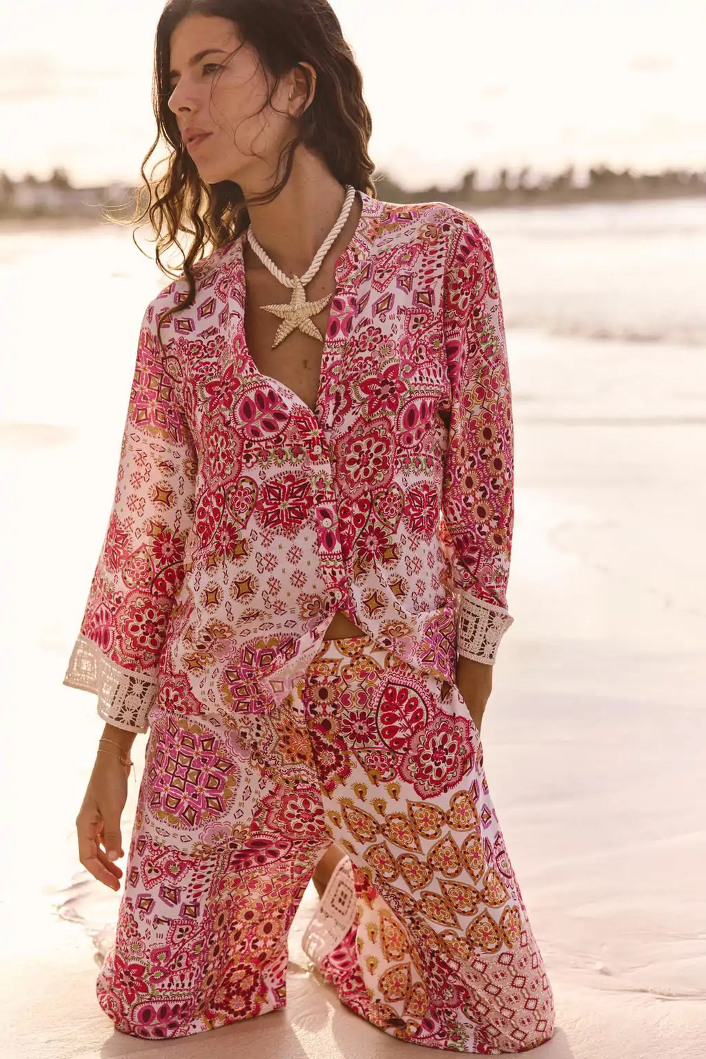 blusa estampado 
