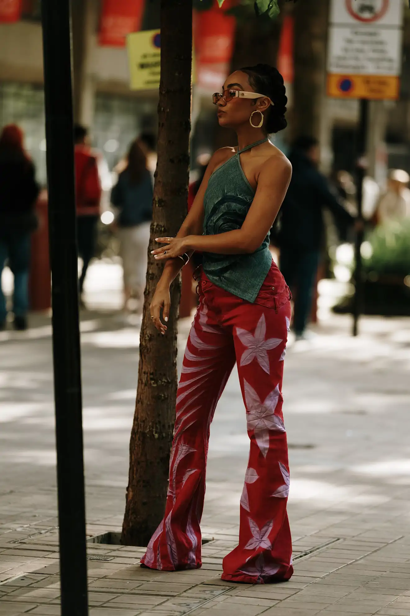 pantalones anchos