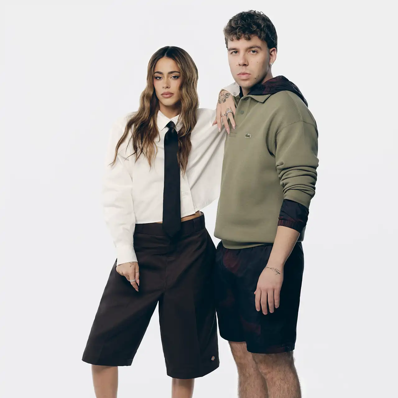 Tini y Quevedo en la campaña New25 de El Corte Inglés