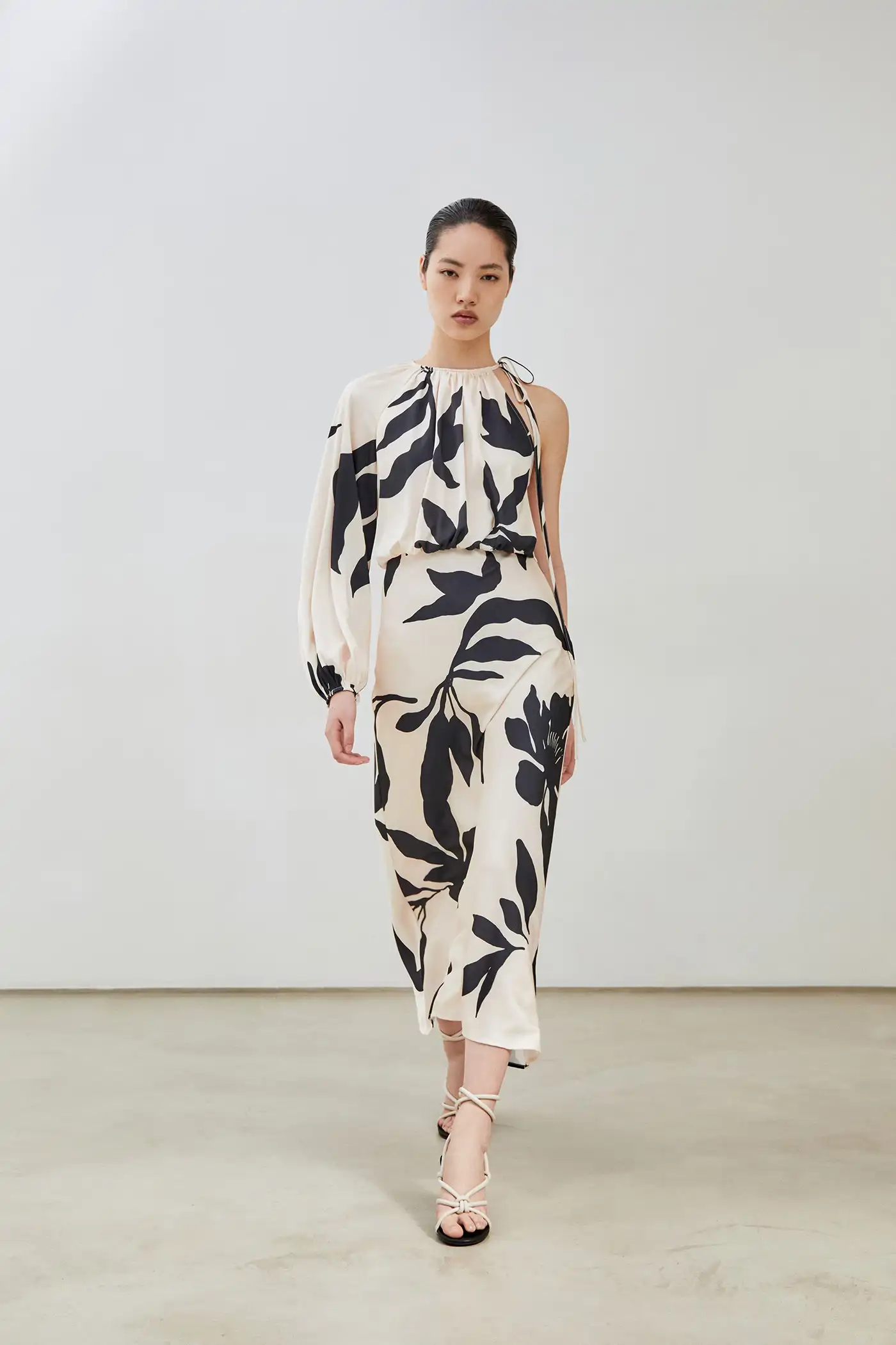 vestido asimetrico