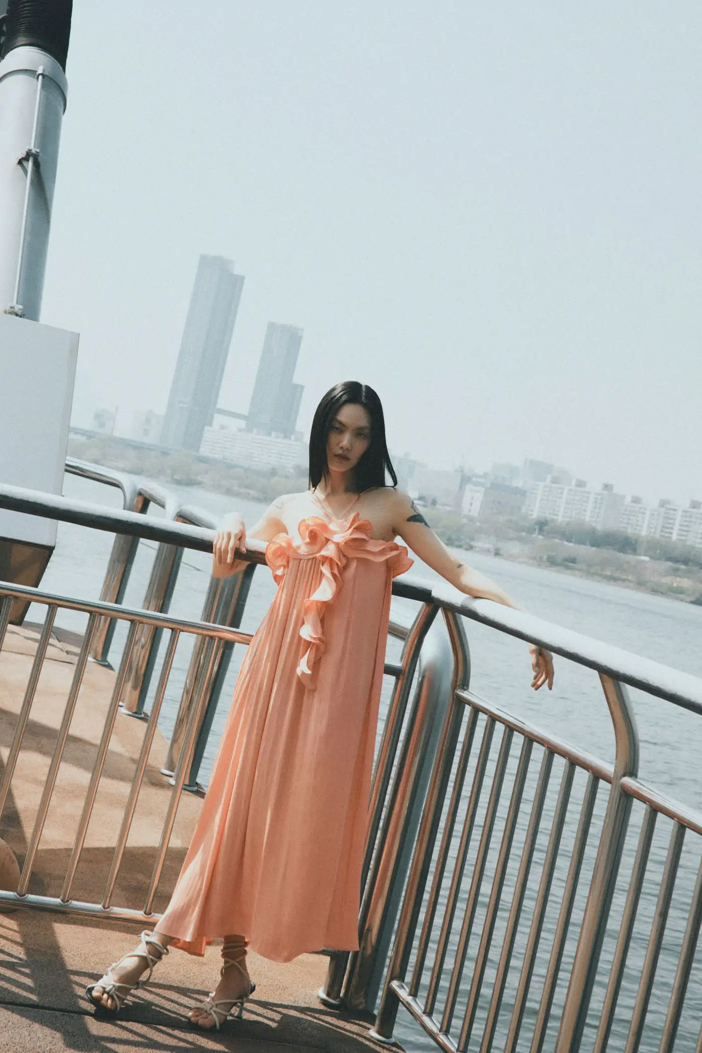 vestido rosa