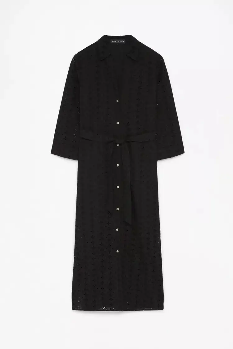 Vestido largo negro