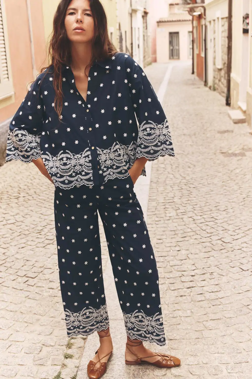 camisa azul