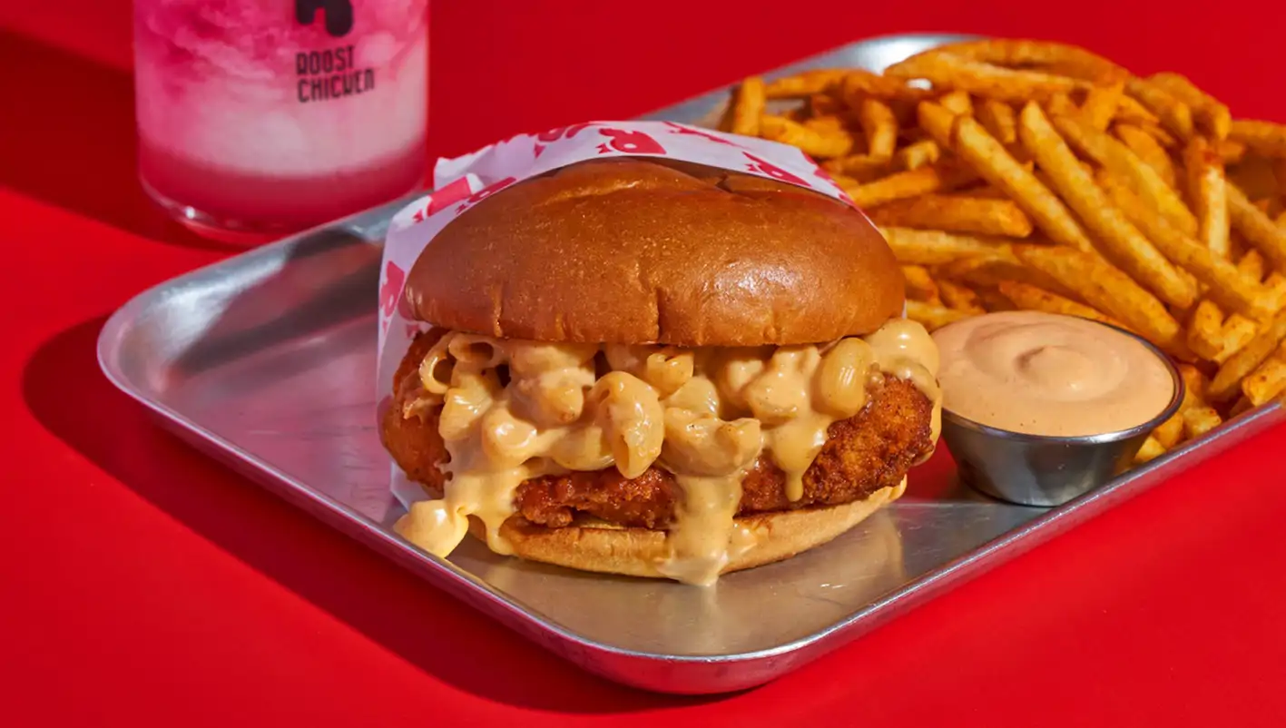 Hamburguesa de Roost Chicken