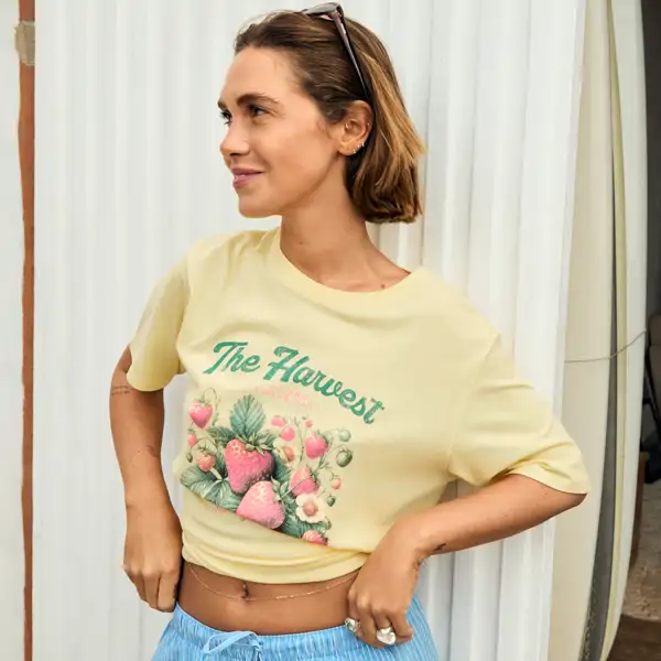 Camiseta en color tendencia
