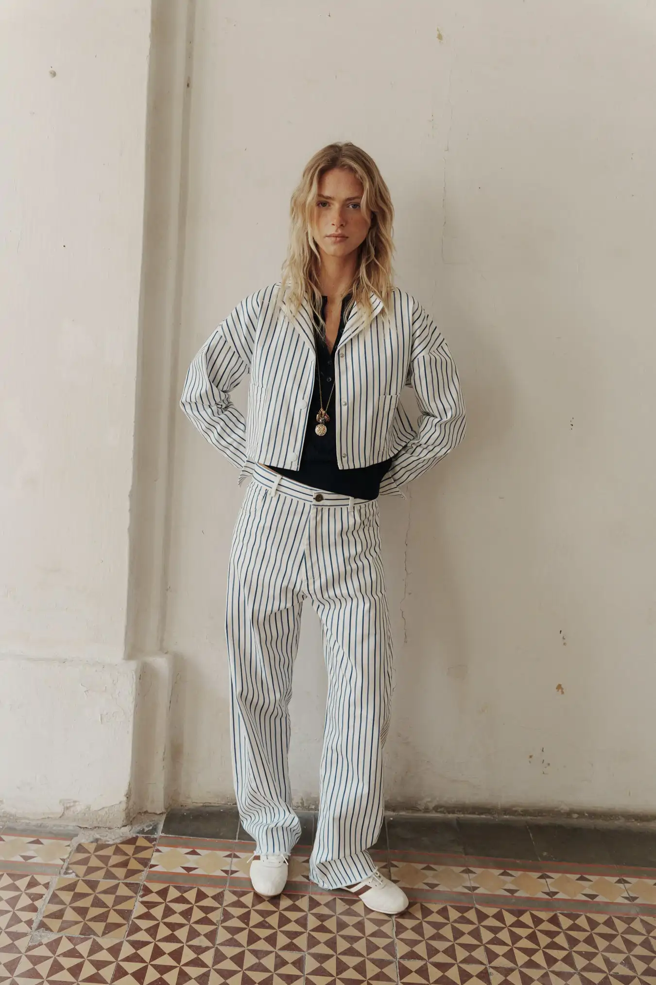 pantalones rayas