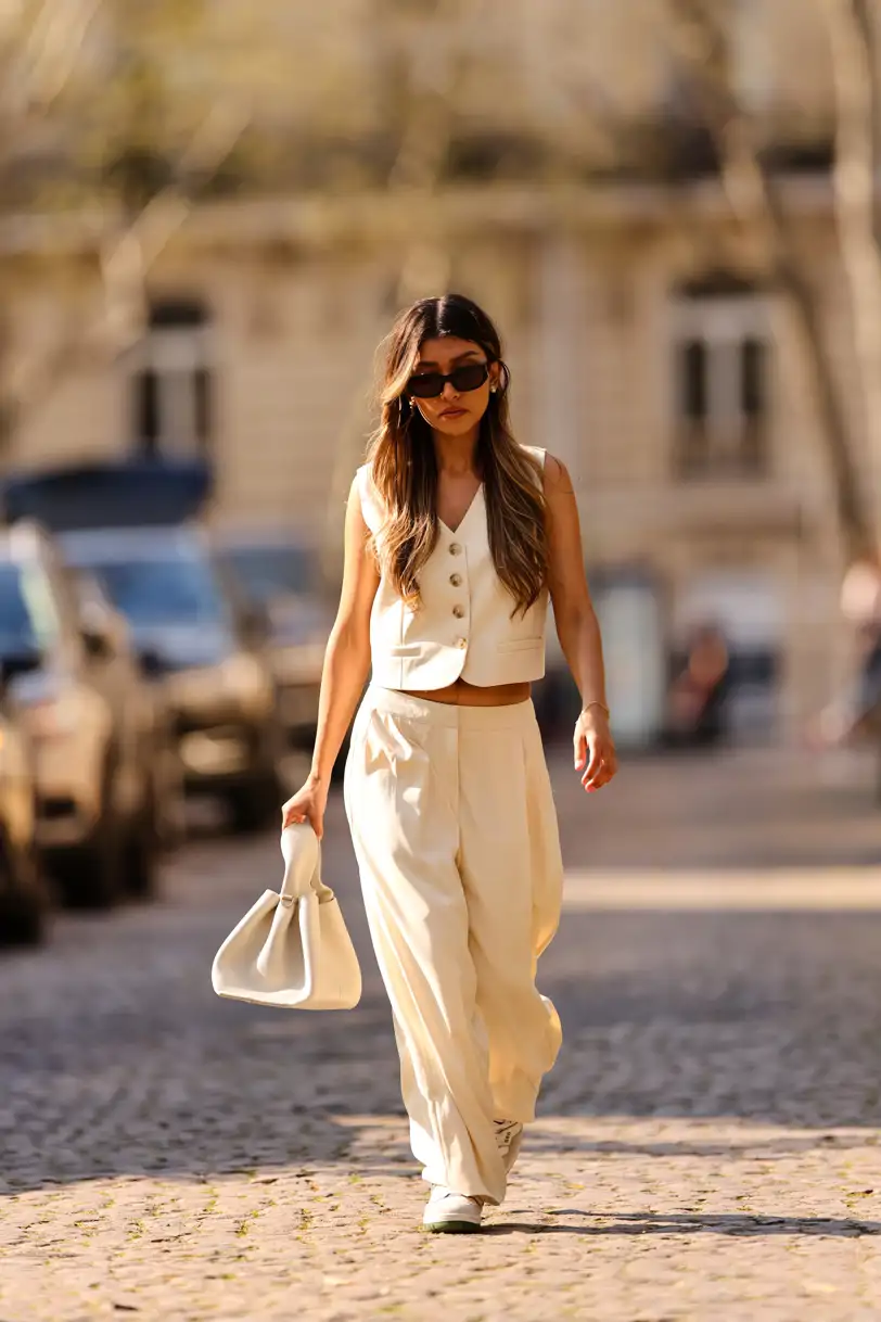 pantalones lino