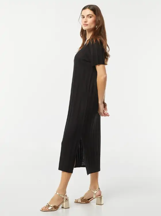 Vestido de punto fino