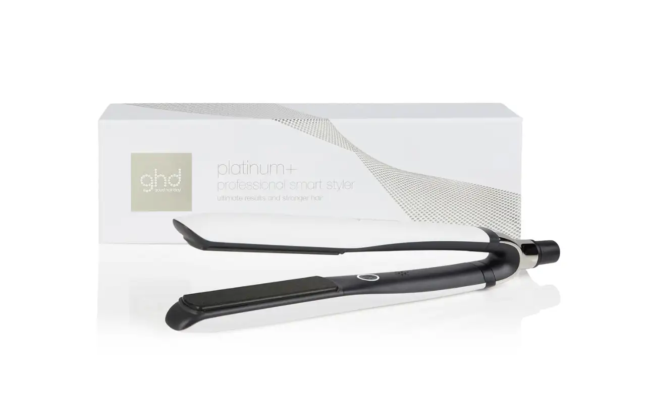 Plancha pelo ghd white