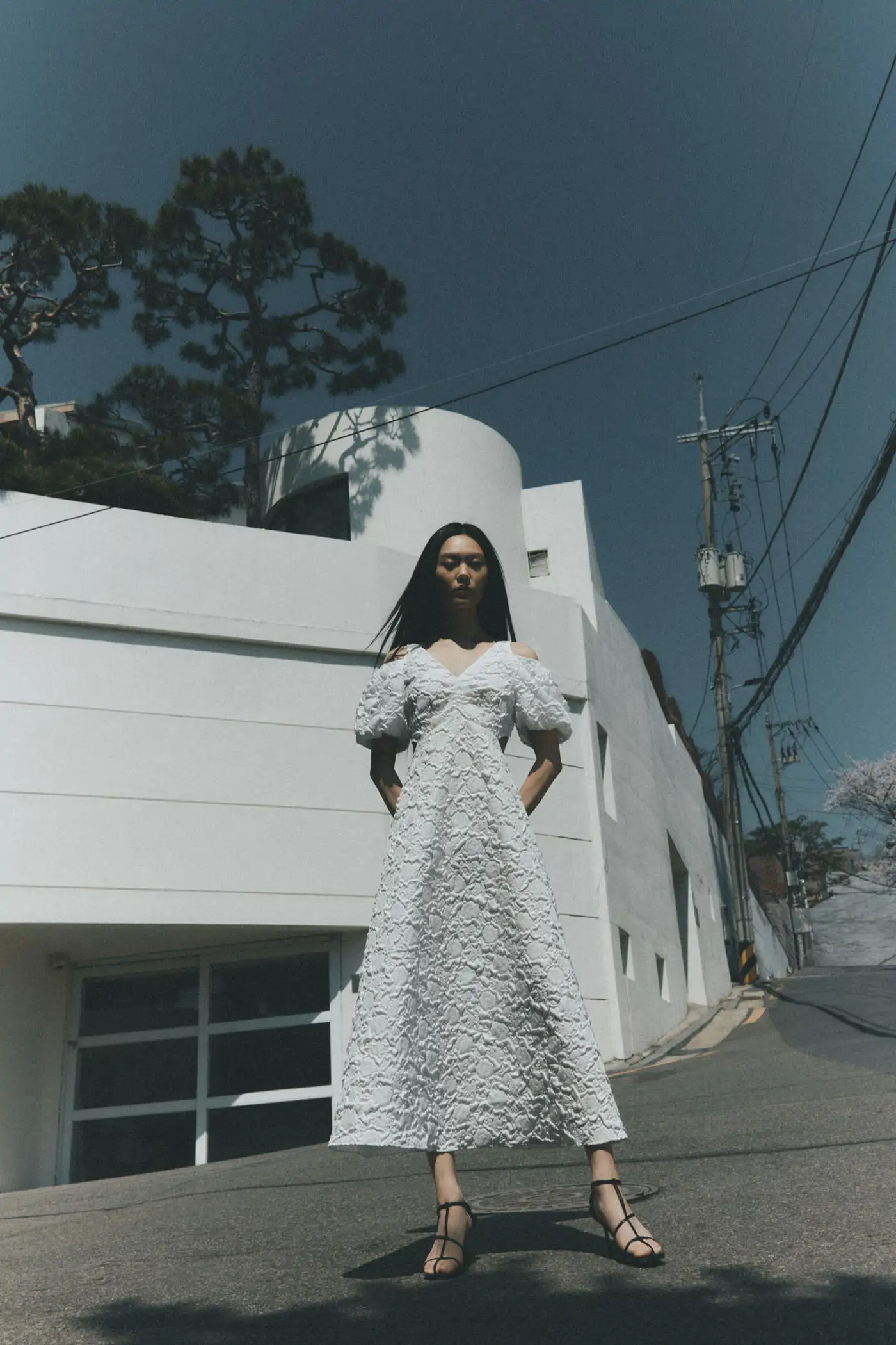 vestido encaje