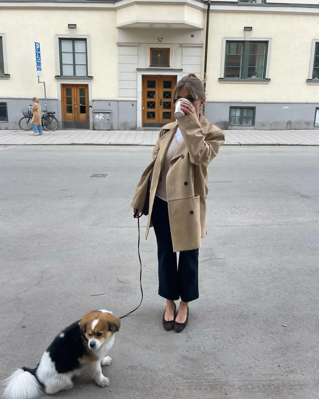 Look de entretiempo con flare