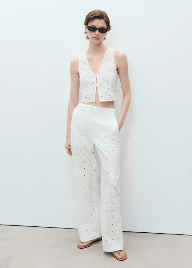 pantalon bordado 