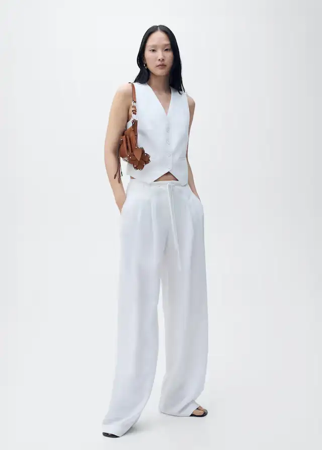 pantalon lino