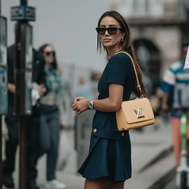 vestido azul