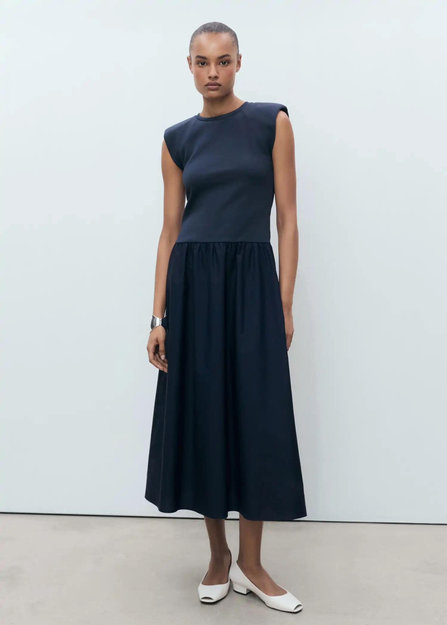vestido combinado