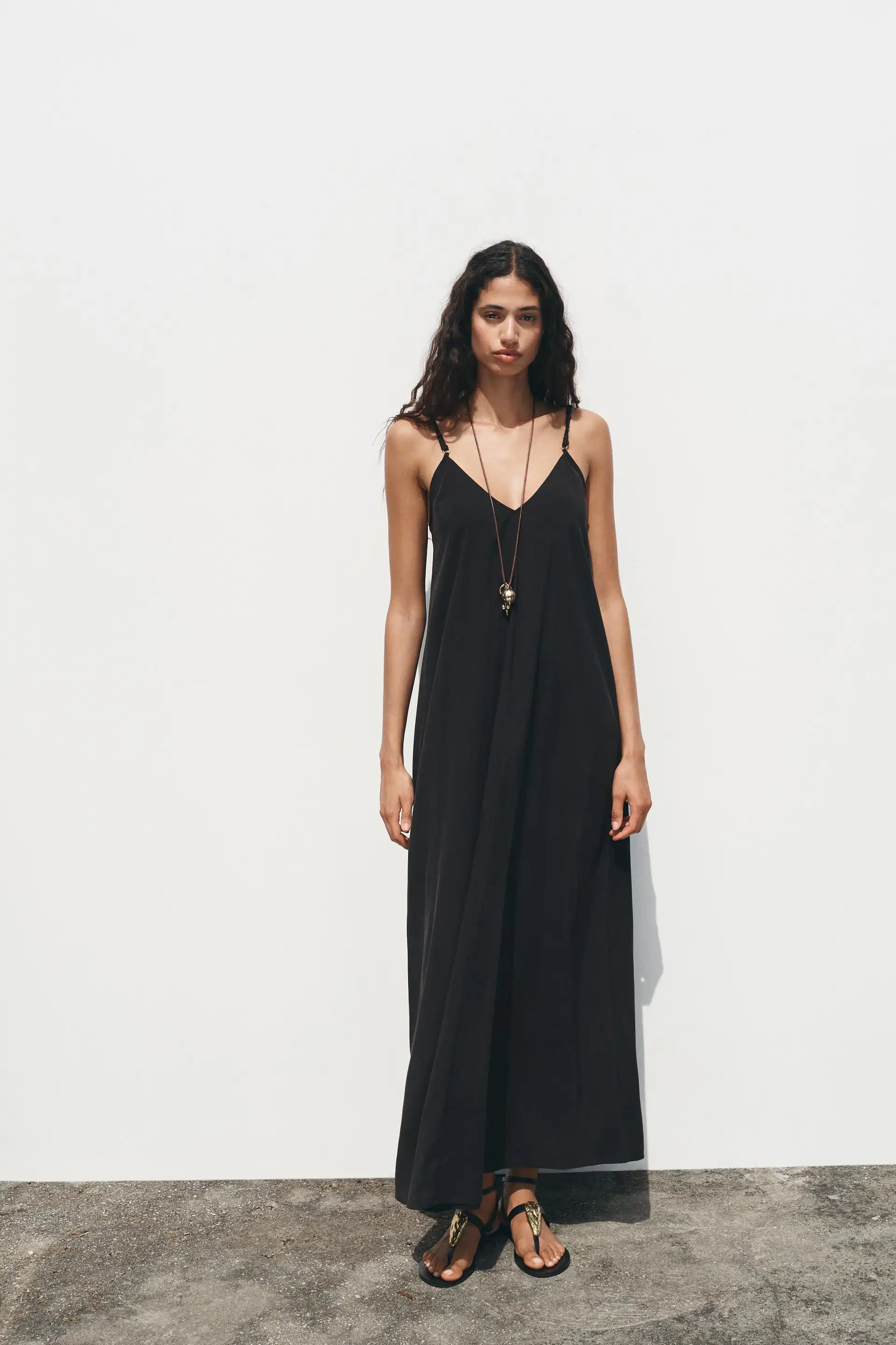 VESTIDO LARGO TIRANTES