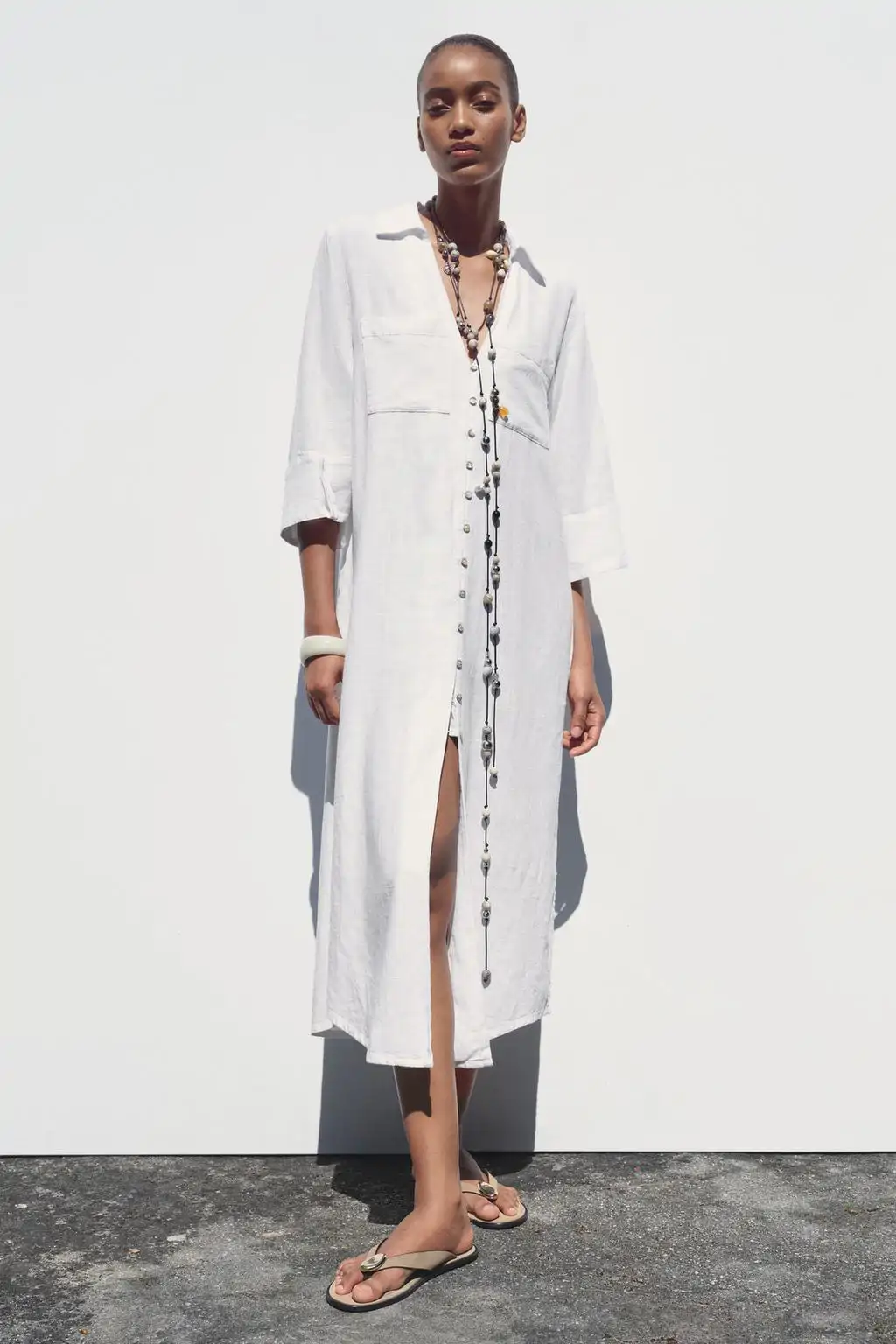 vestido camisero