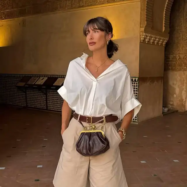 De todas las novedades de Zara, me quedo con estas 8 camisas de lino porque son cómodas, fresquitas y disimulan brazo