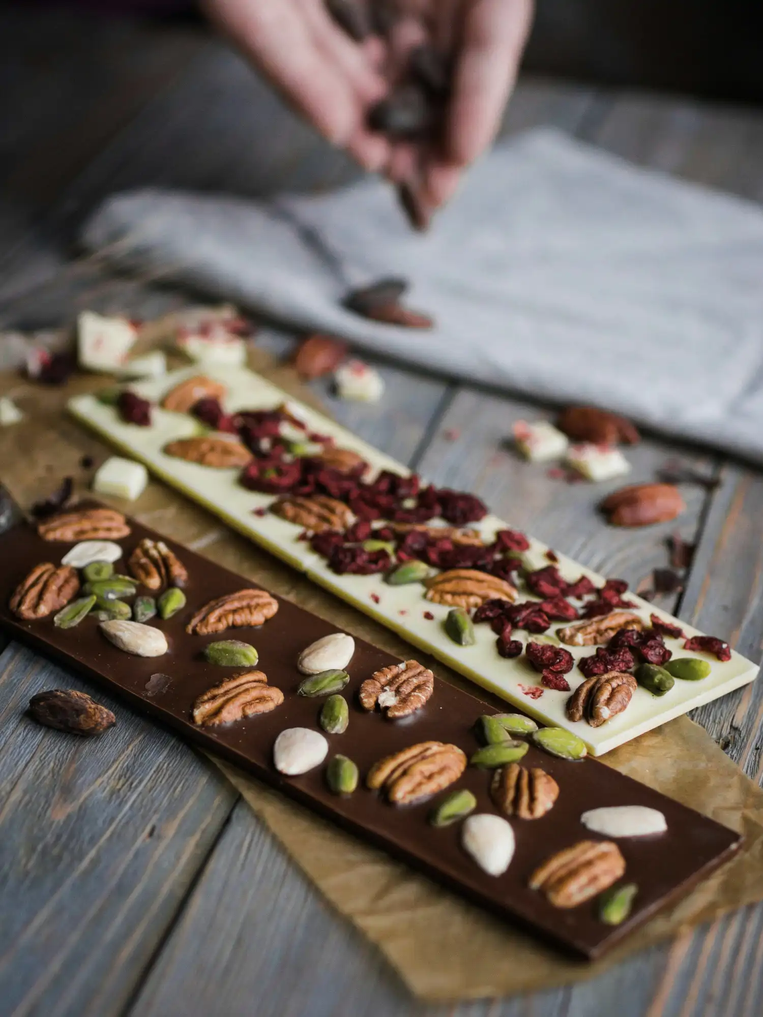 Turrón de chocolate negro