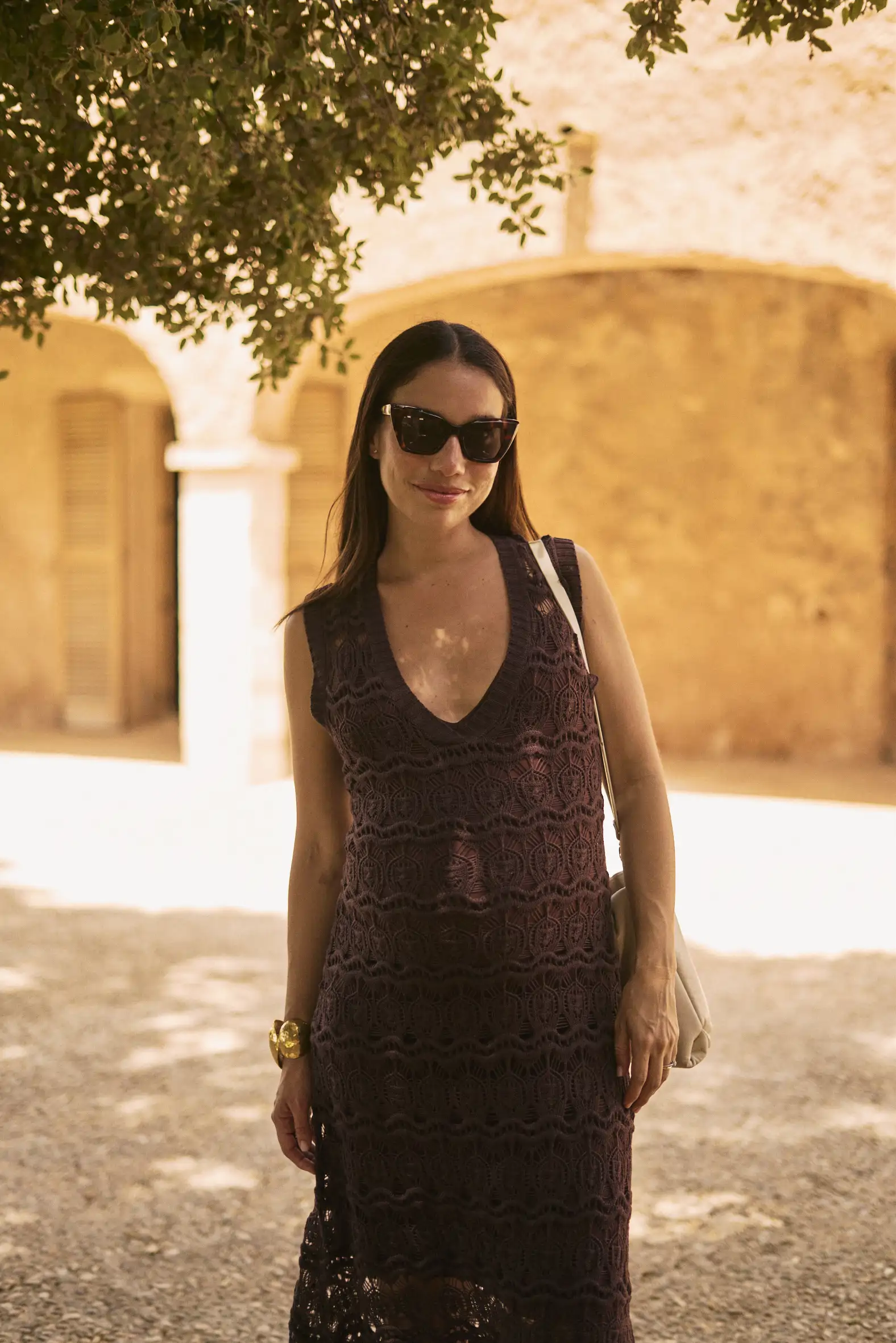 Melissa Villarreal con Simorra en Mallorca