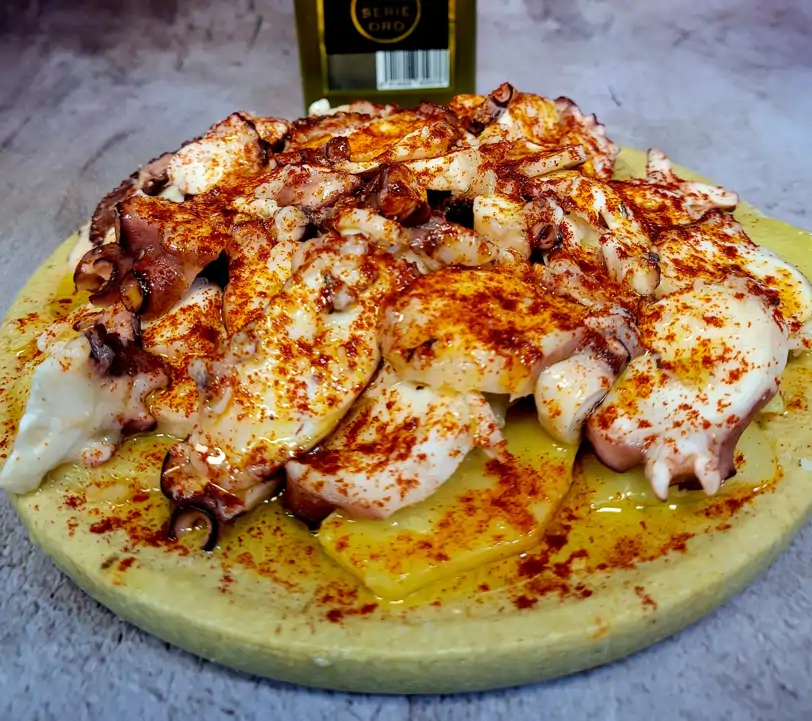 Pulpo a la gallega de Egun-On