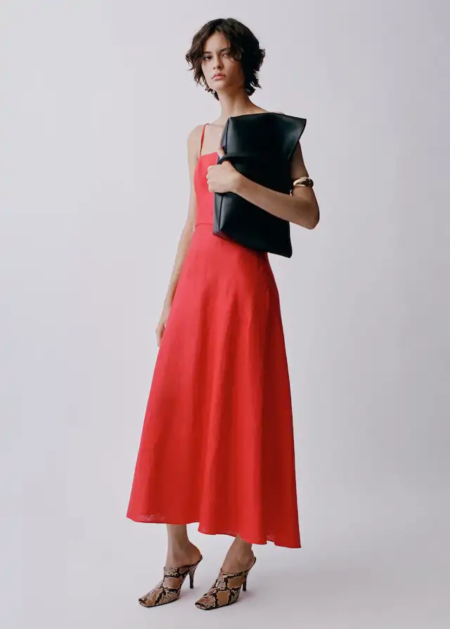 vestido lazo