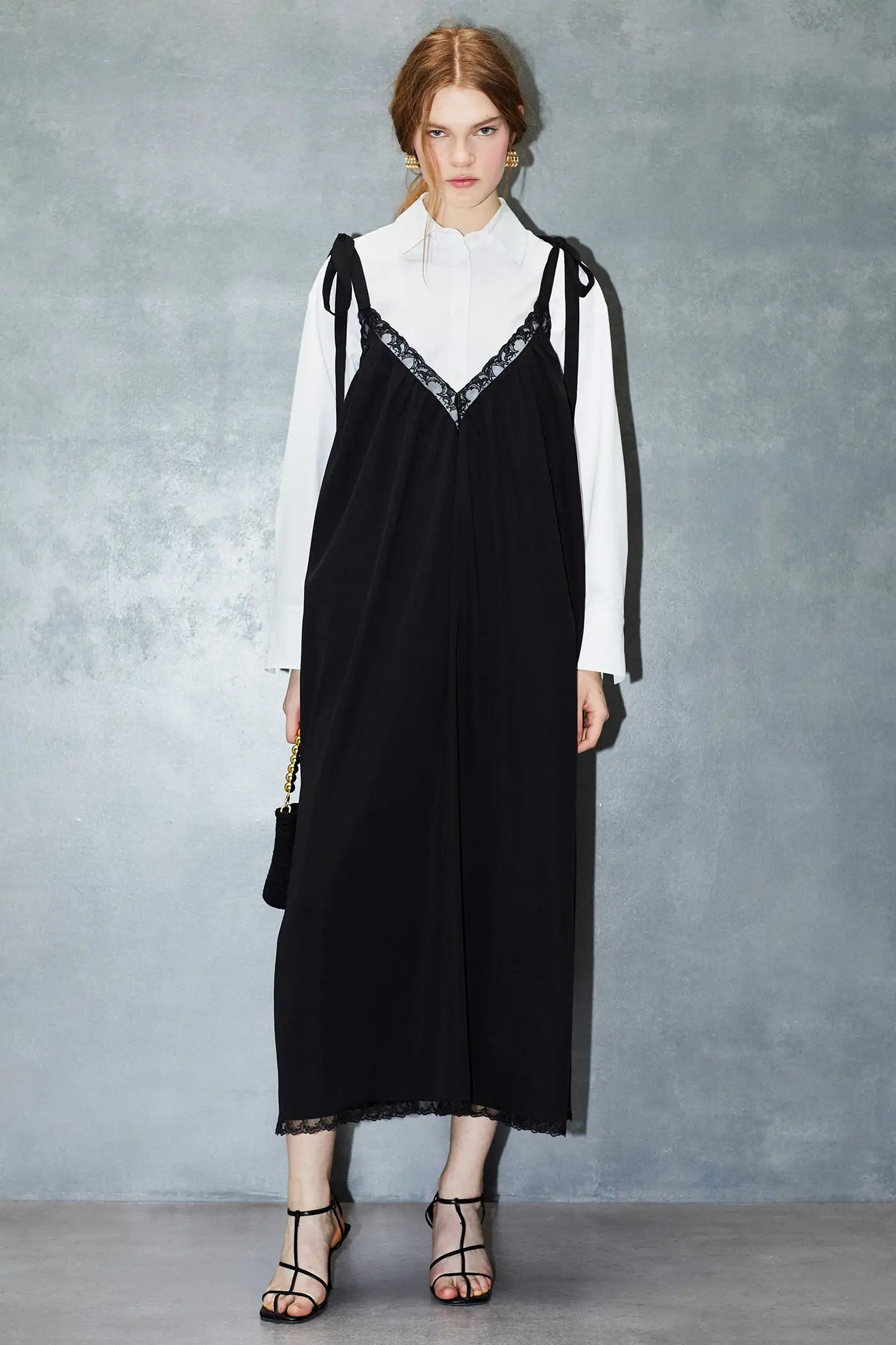 Vestido lencero Sfera