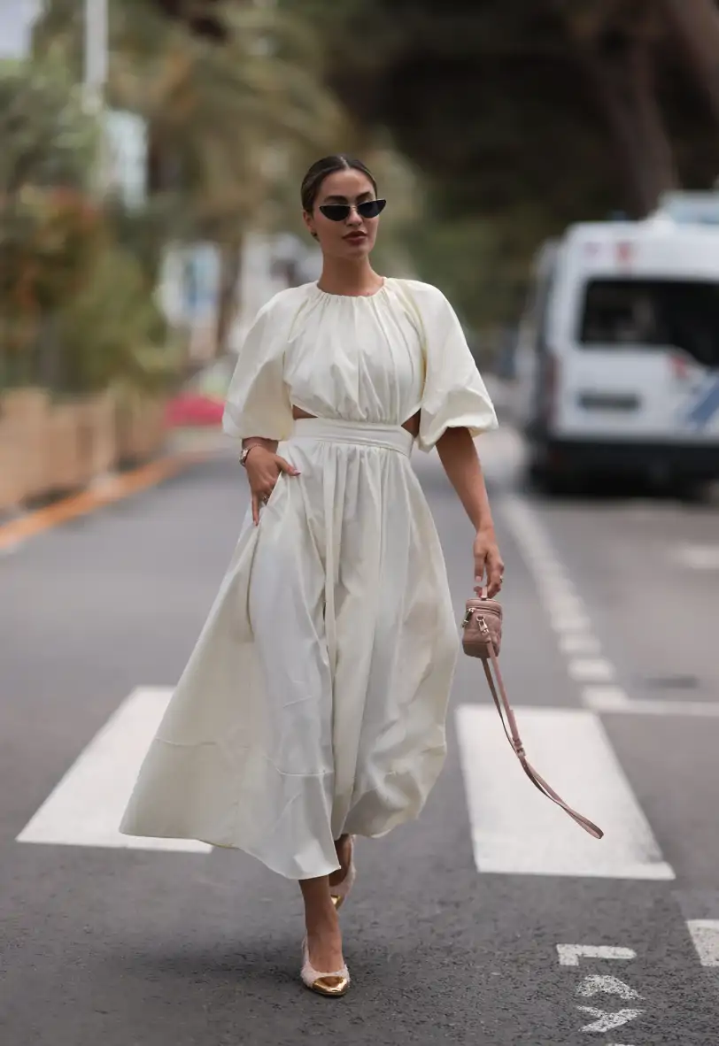 vestidos largos blancos 