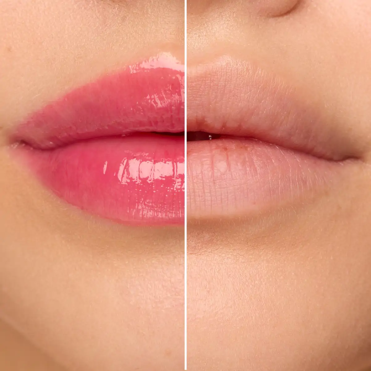 Maybelline Lifter Glaze ATF Before and After