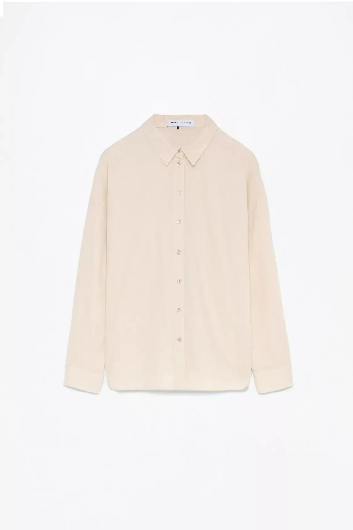 Camisa de lino y algodón