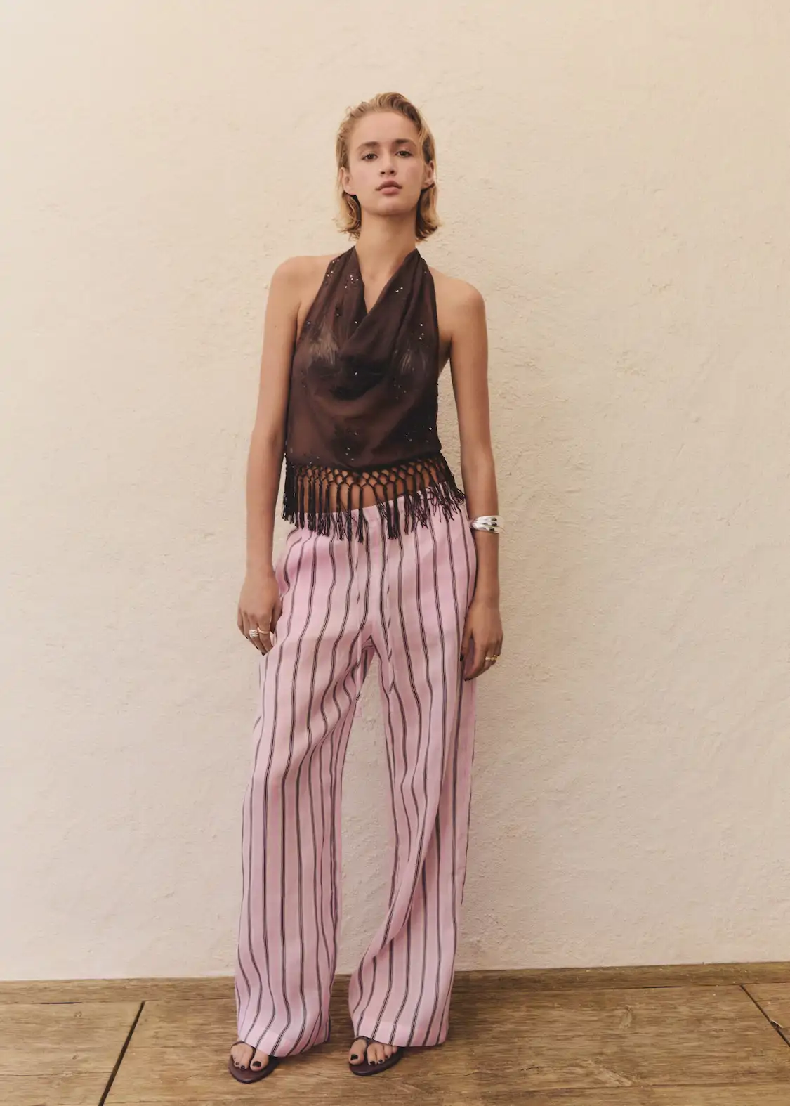 Pantalón rosa