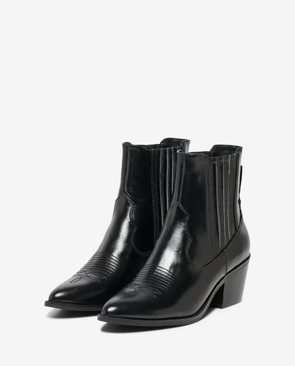 Botas cowboy negras