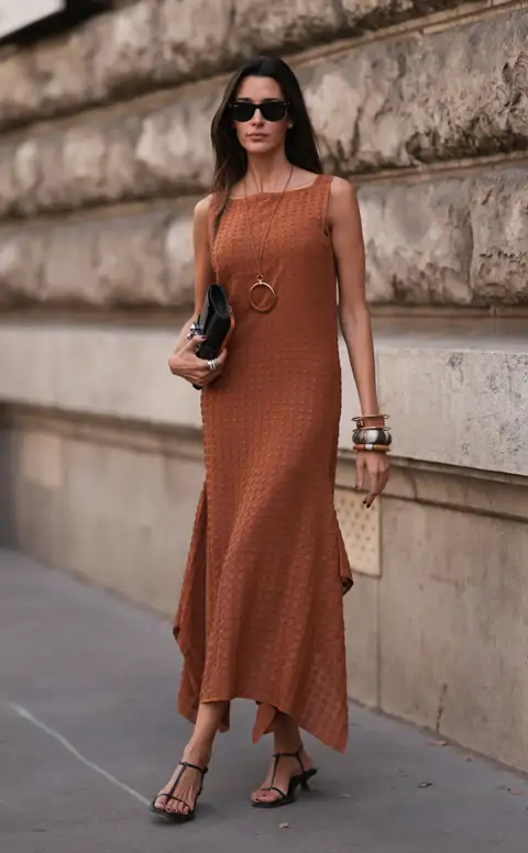 Si tuviera 60 años me compraría estos 10 vestidos de lino de Zara: de tirantes, elegantes, holgados y con efecto rejuvenecedor