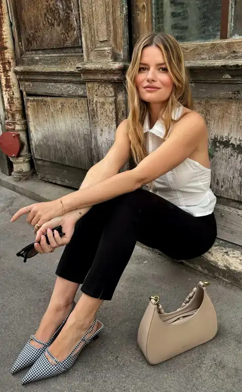 Cómo llevar los pantalones pitillos según las francesas para reemplazar a los vestidos este verano 2025