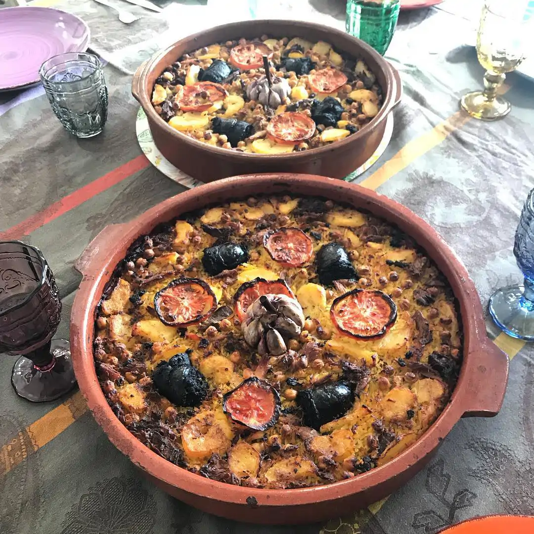 Arroz al horno