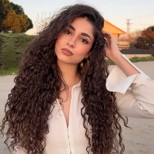 pelo rizado