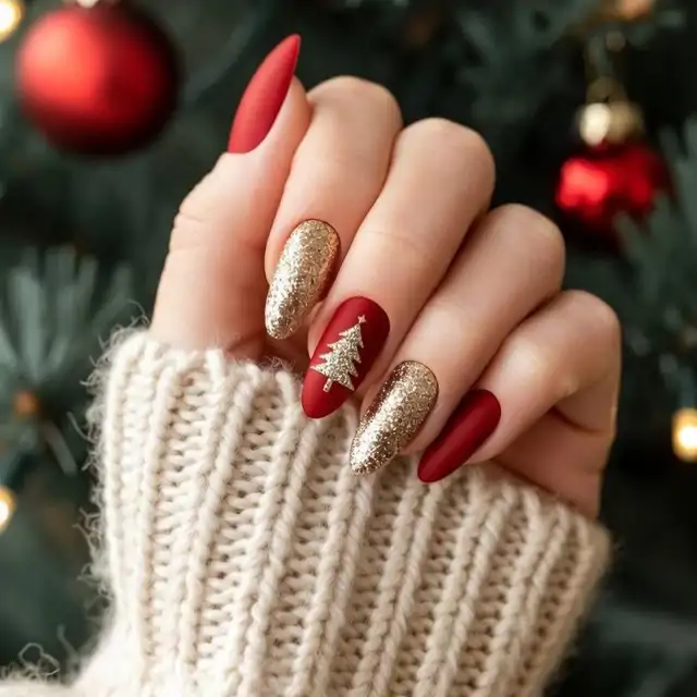 Unas Rojas De Navidad